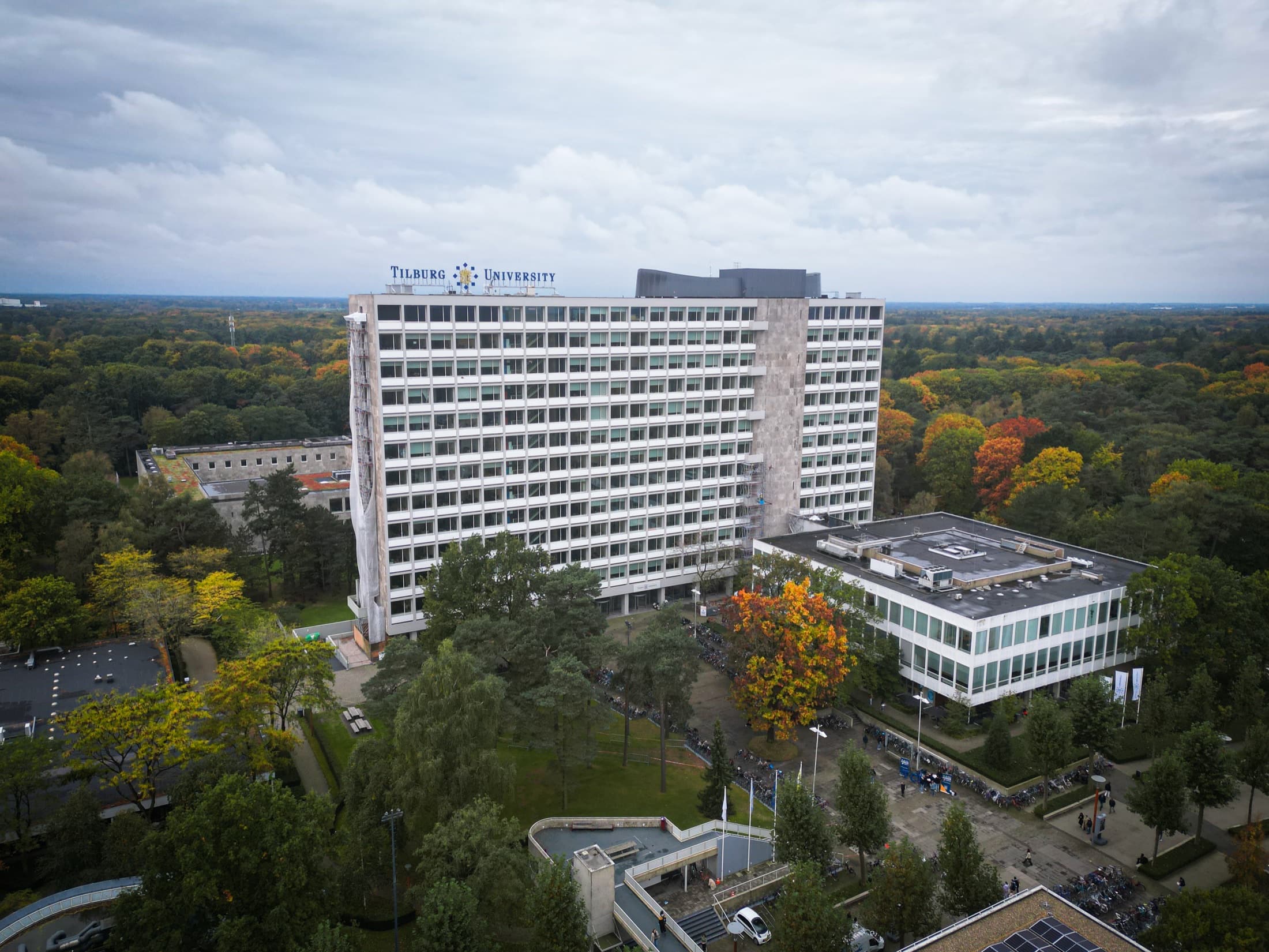 Luchtfoto: Campus